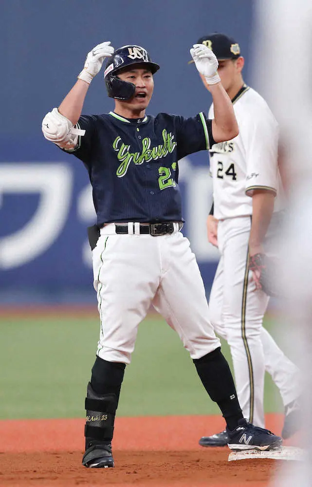 【画像・写真】元阪神・糸井氏　3安打猛打賞の同学年ヤクルト・青木にエール「尊敬している」「ずっとやってほしい」