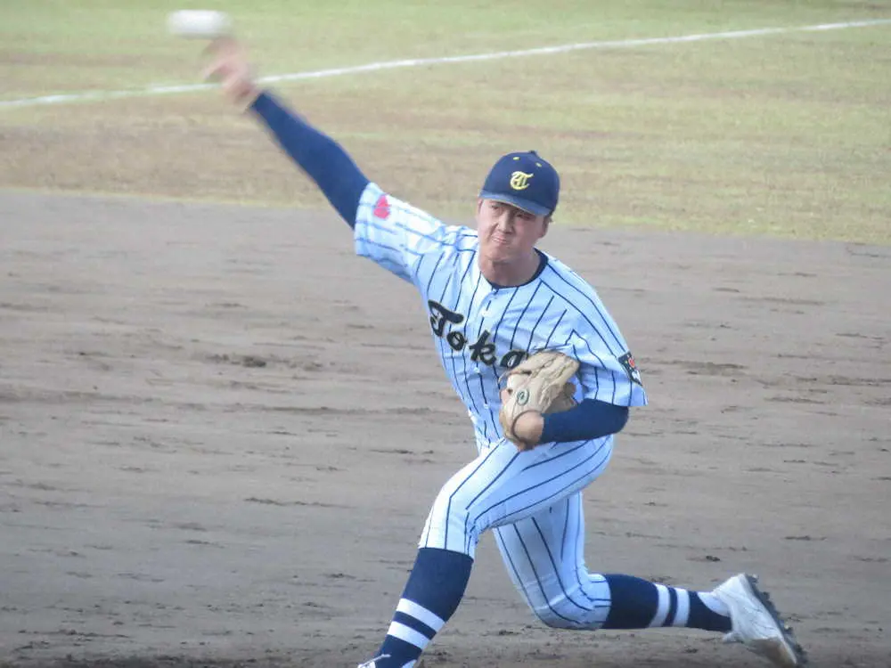 【画像・写真】東海大菅生1メートル90のエース日當が12回177球1失点完投で4強進出　高校野球秋季東京大会