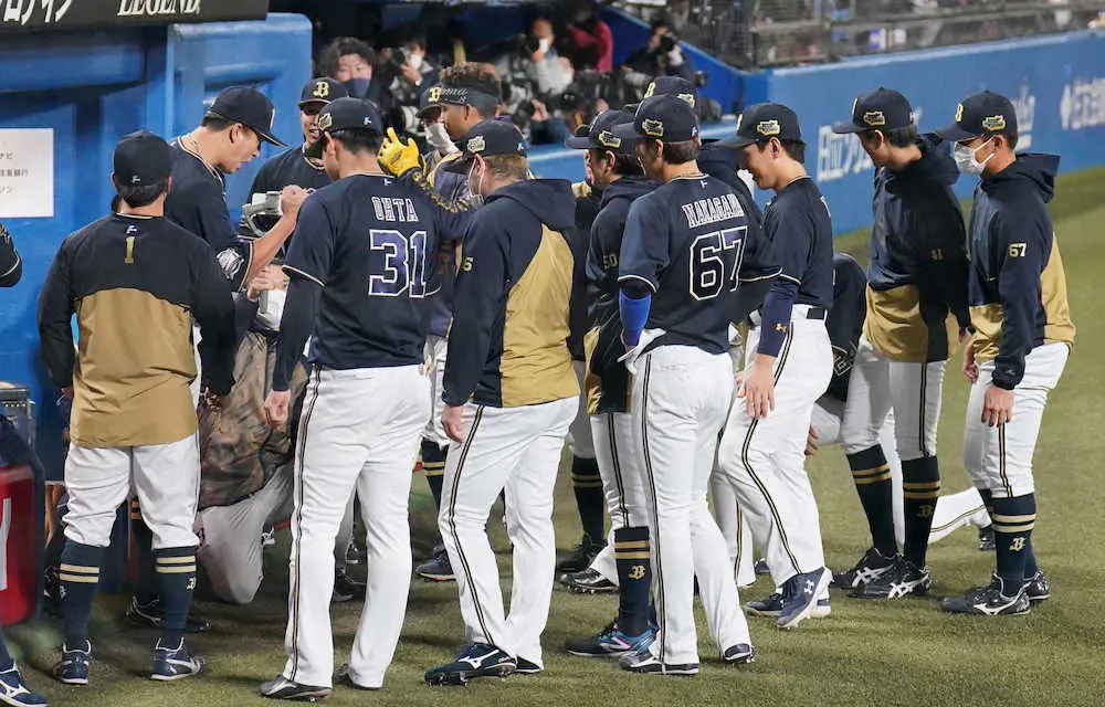 【画像・写真】日本シリーズMVPはオリックス杉本裕太郎　昇天ポーズで「全員で勝った日本一」