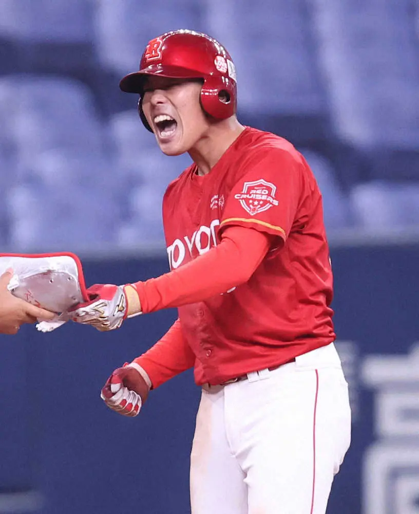 【画像・写真】トヨタ自動車　徳本殊勲打「ピッチャーが頑張ってくれていたので、何とかしたかった」