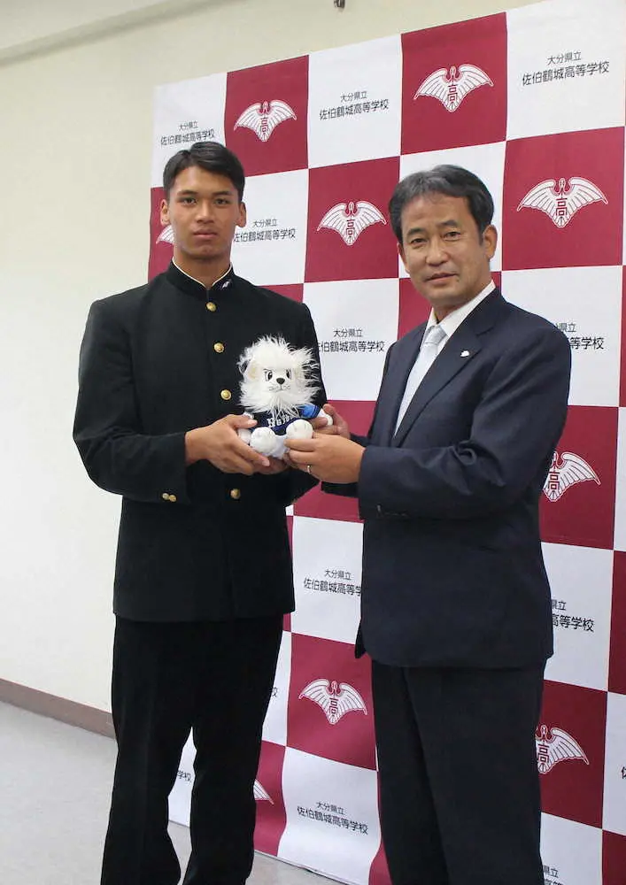 【画像・写真】西武2位・古川が指名あいさつ　目標はソフトB・柳田「超えられるような選手に」