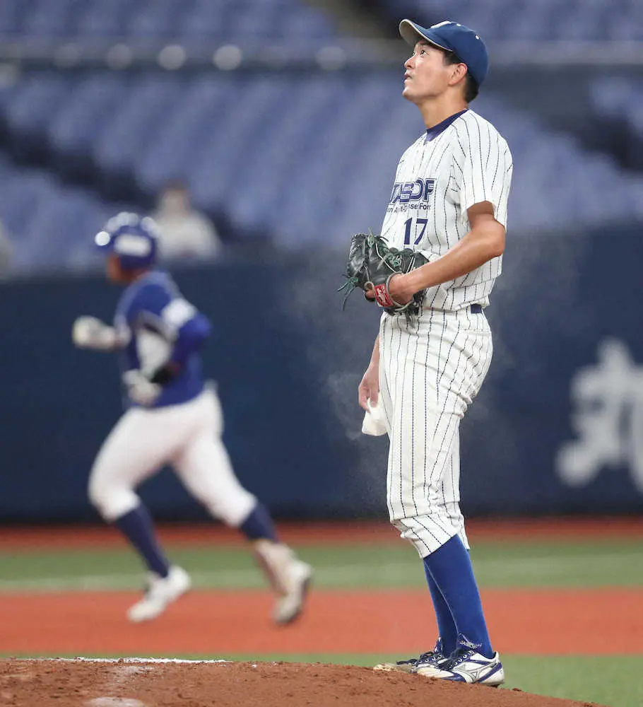 【画像・写真】航空自衛隊千歳　遠い「全国」1勝…福井監督「ここで勝つチームを作っていけるように」