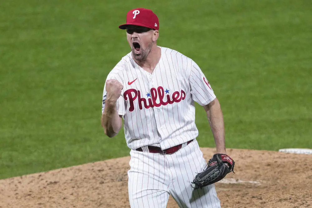 【画像・写真】フィリーズがアストロズに大勝　7得点全て本塁打　ア・リーグ王者を投打に圧倒