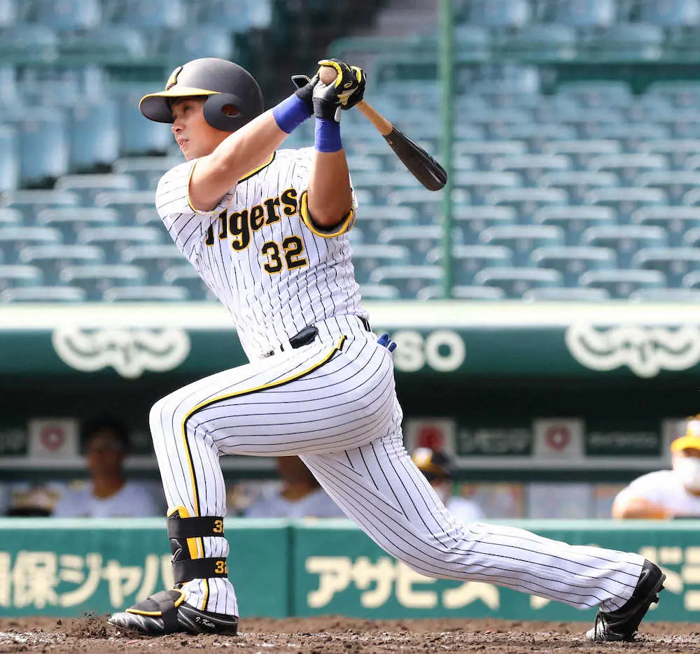 【画像・写真】阪神・井上　打撃向上へ「岡田の考え」吸収誓う　「全て聞いても良いくらい」技術だけでなく野球観も学ぶ