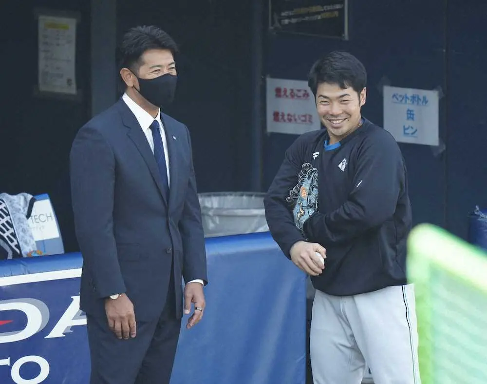 【画像・写真】日本ハム・近藤　FA権行使について「時が来たら話します」決断材料は「チームの勝ちに貢献できる」か