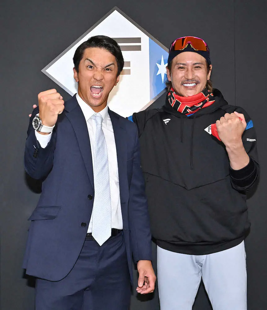 【画像・写真】西武から移籍の日本ハム山田が入団会見　新庄監督の印象は「芸能人」指揮官は山田の野次に激怒？