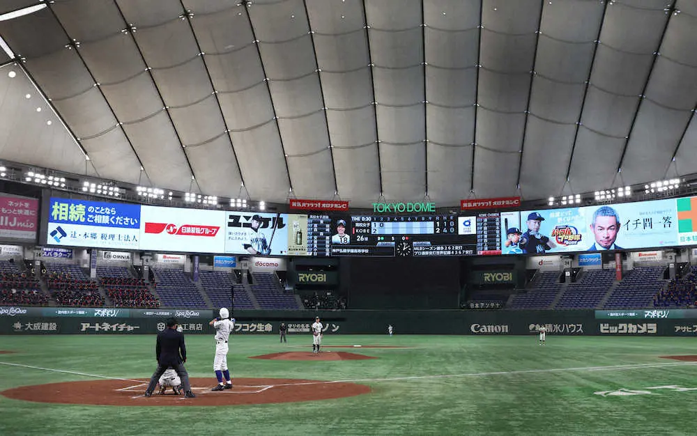 【画像・写真】イチロー氏　「9番・投手」先発　初回に三塁打浴びて失点　第1打席は一ゴロ　エキシビションマッチ