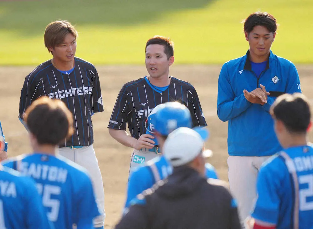 【画像・写真】引退の日本ハム・杉谷　鎌ケ谷ラスト試合で安打も記念球は「ティーボール」に　5日の侍J戦が引退試合