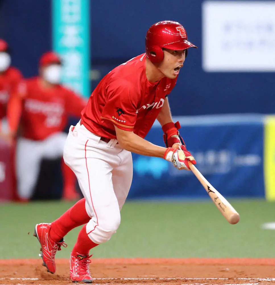 【画像・写真】トヨタ自動車、4大会ぶり8強　八木が決勝タイムリー!10月20日に第1子誕生パパの力見せた
