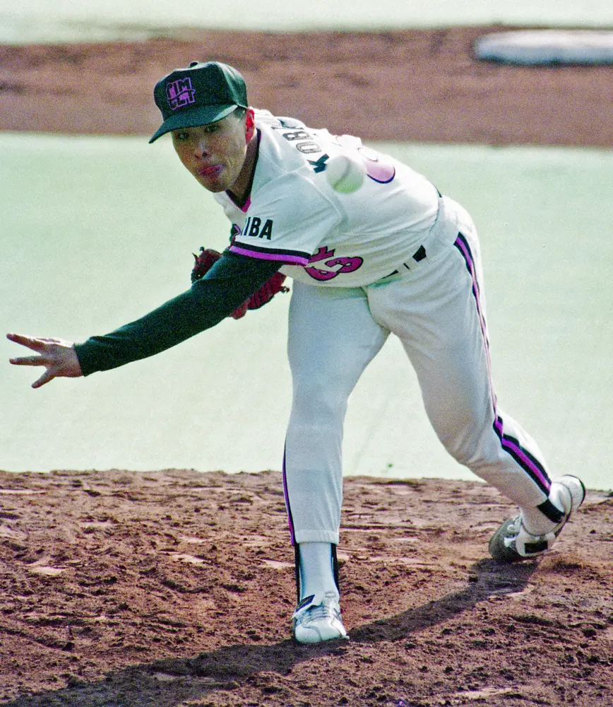 東大卒のプロ野球選手として1992年、ロッテに入団した小林至投手