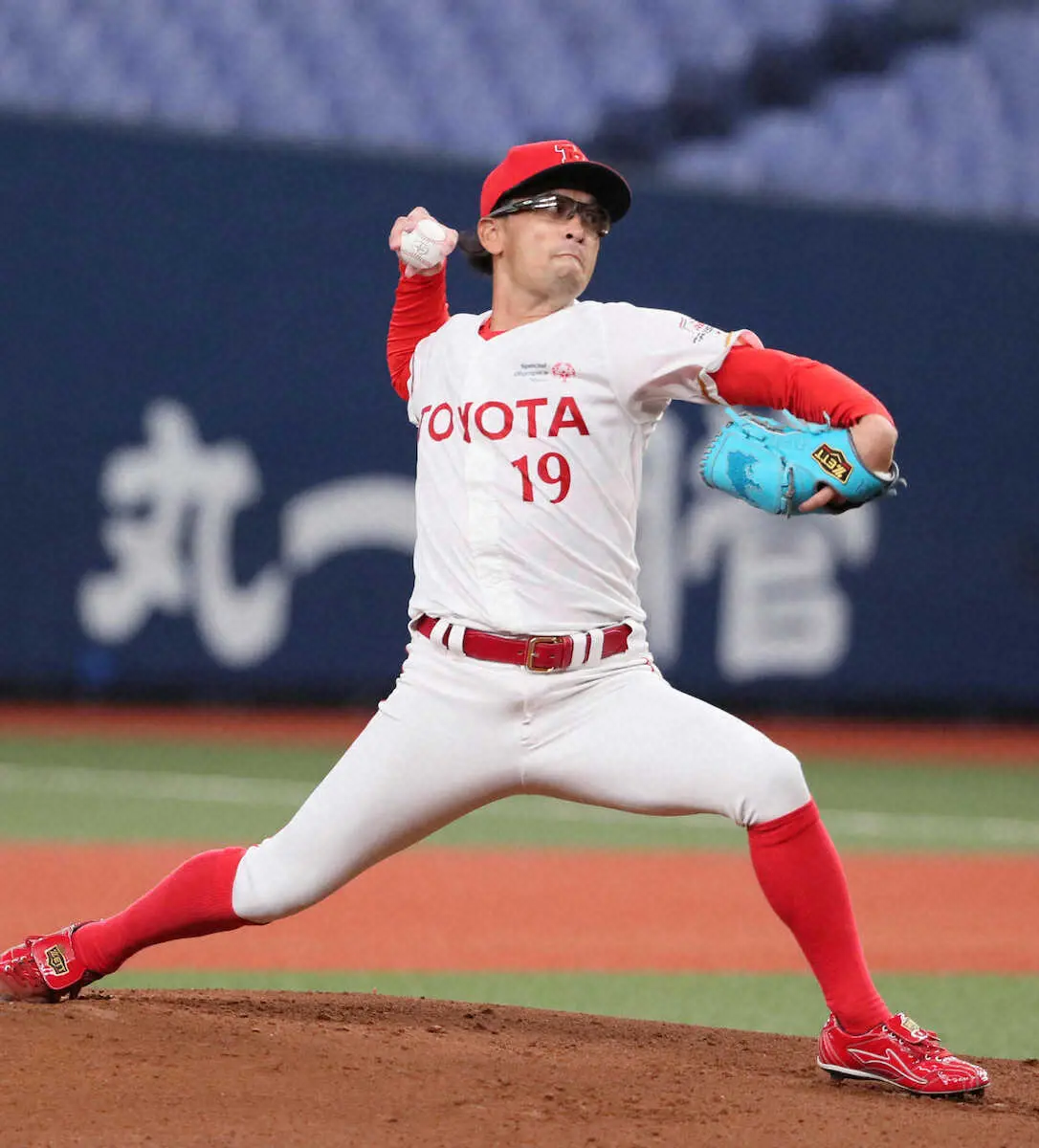 【画像・写真】トヨタ自動車のレジェンド・39歳佐竹の力投がサヨナラ呼ぶ「1人ずつ打ち取ることに集中した」