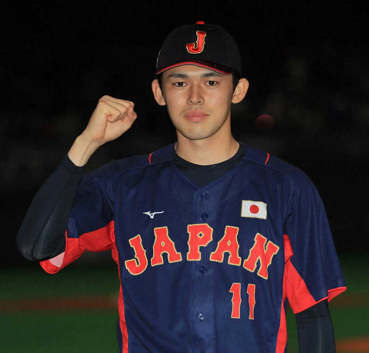 【画像・写真】佐々木朗希が実験の中でつかんだ収穫　侍デビュー戦で勝利投手「課題が見えた。優勝に貢献できるように」