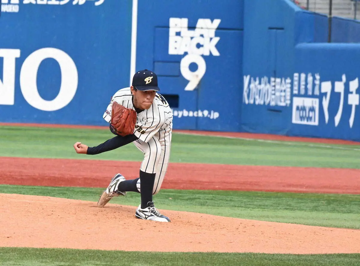 【画像・写真】上武大・山田　3回無失点の好投でV貢献　ヤクルト・村上も絶賛の145キロ左腕
