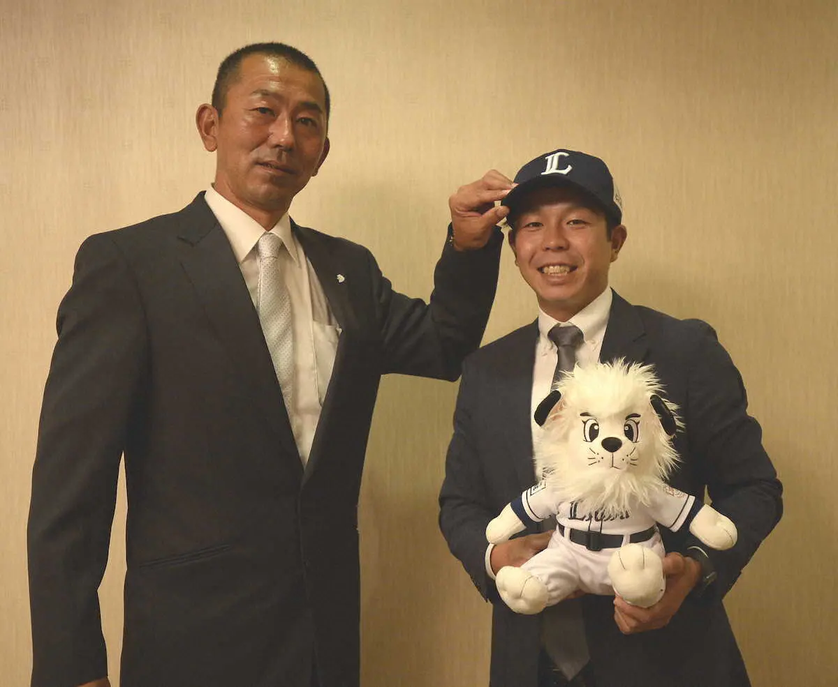 【画像・写真】西武ドラ6・児玉　“令和の井端”に名乗り！源田に「負けたくない気持ちはある」