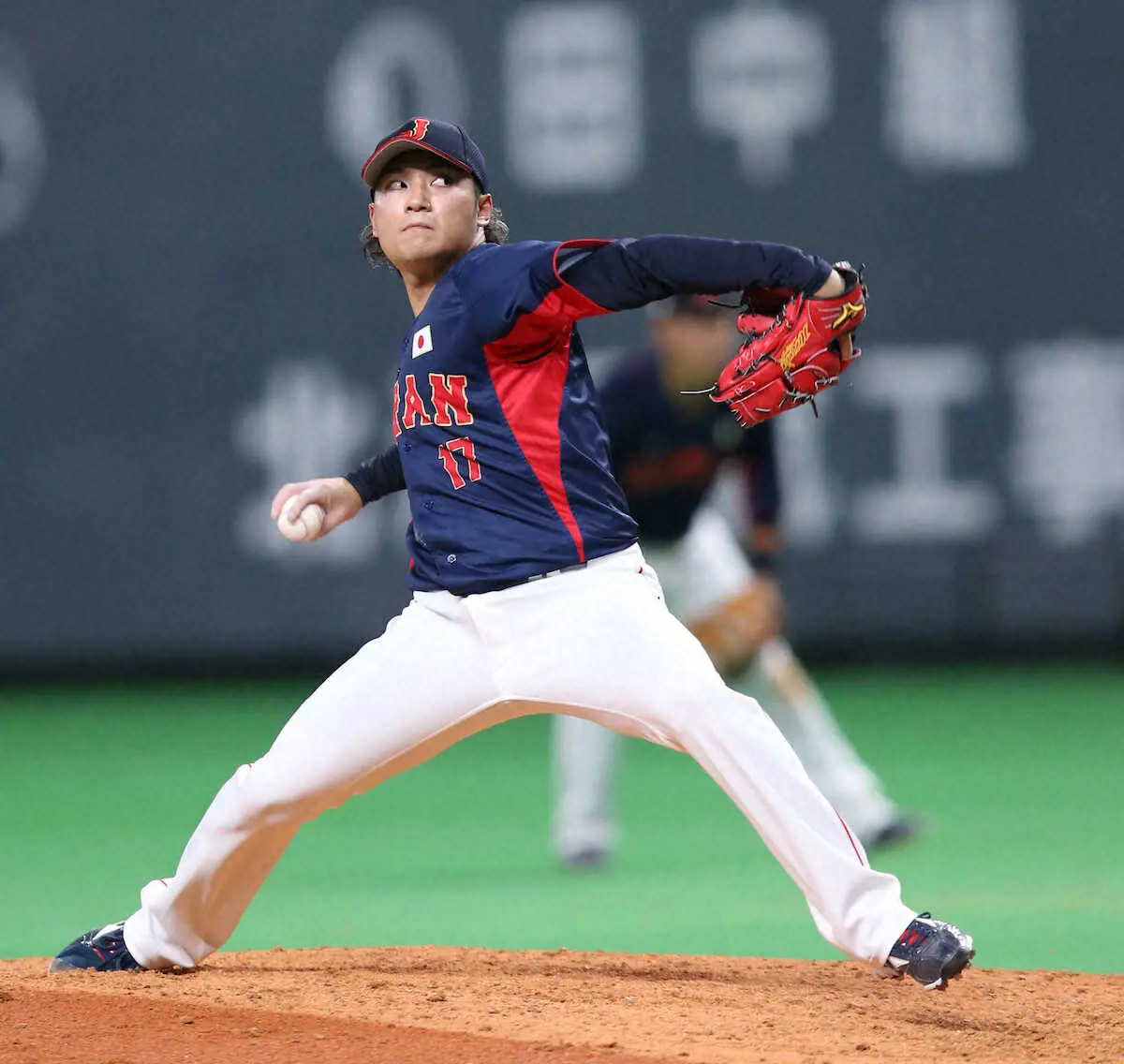 【画像・写真】侍・大海が1回ピシャリ　慣れ親しんだ札幌D「ラスト」登板で力投