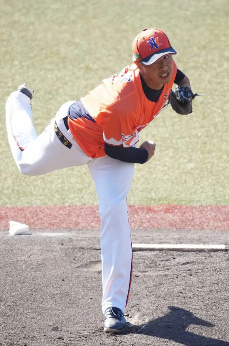 【画像・写真】ロッテ秋季練習参加中の元オリ吉田一将、元阪神高野圭佑がシート打撃登板　高野は152キロを計測