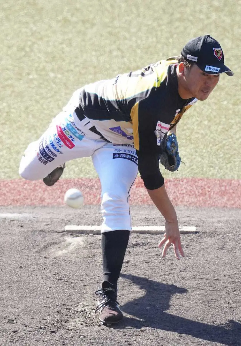 【画像・写真】ロッテ秋季練習参加の元オリ吉田一将、元阪神高野圭佑がシート打撃登板　高野は152キロを計測