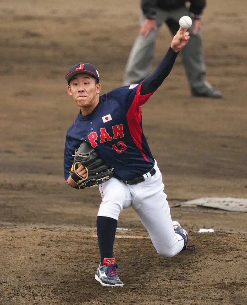 【画像・写真】阪神ドラフト6位富田　社会人最後の大会で5回無失点の堂々投球