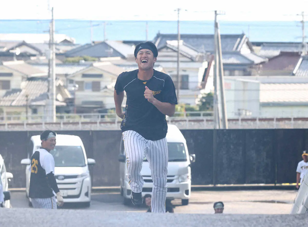 【画像・写真】阪神・岡田監督　お宝いた！「ええ思ったのは板山や。左（打者）やったら、一番ええんちゃうか」