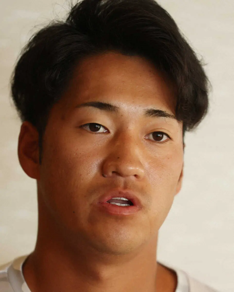 【画像・写真】今季支配下登録の変則左腕、阪神・岩田　現状維持の440万円で更改「来年は1軍を目指したい」