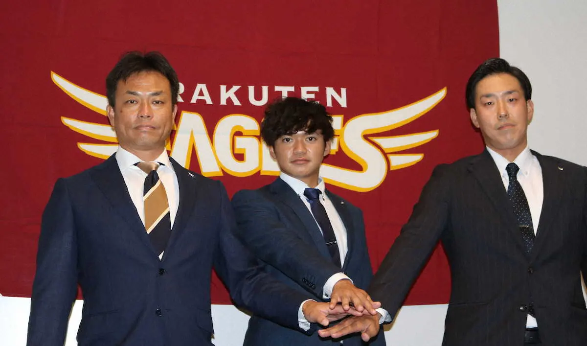 【画像・写真】楽天ドラ5のNTT西日本・平良竜哉が入団合意　「1年目でもしっかり結果を残せるように」　