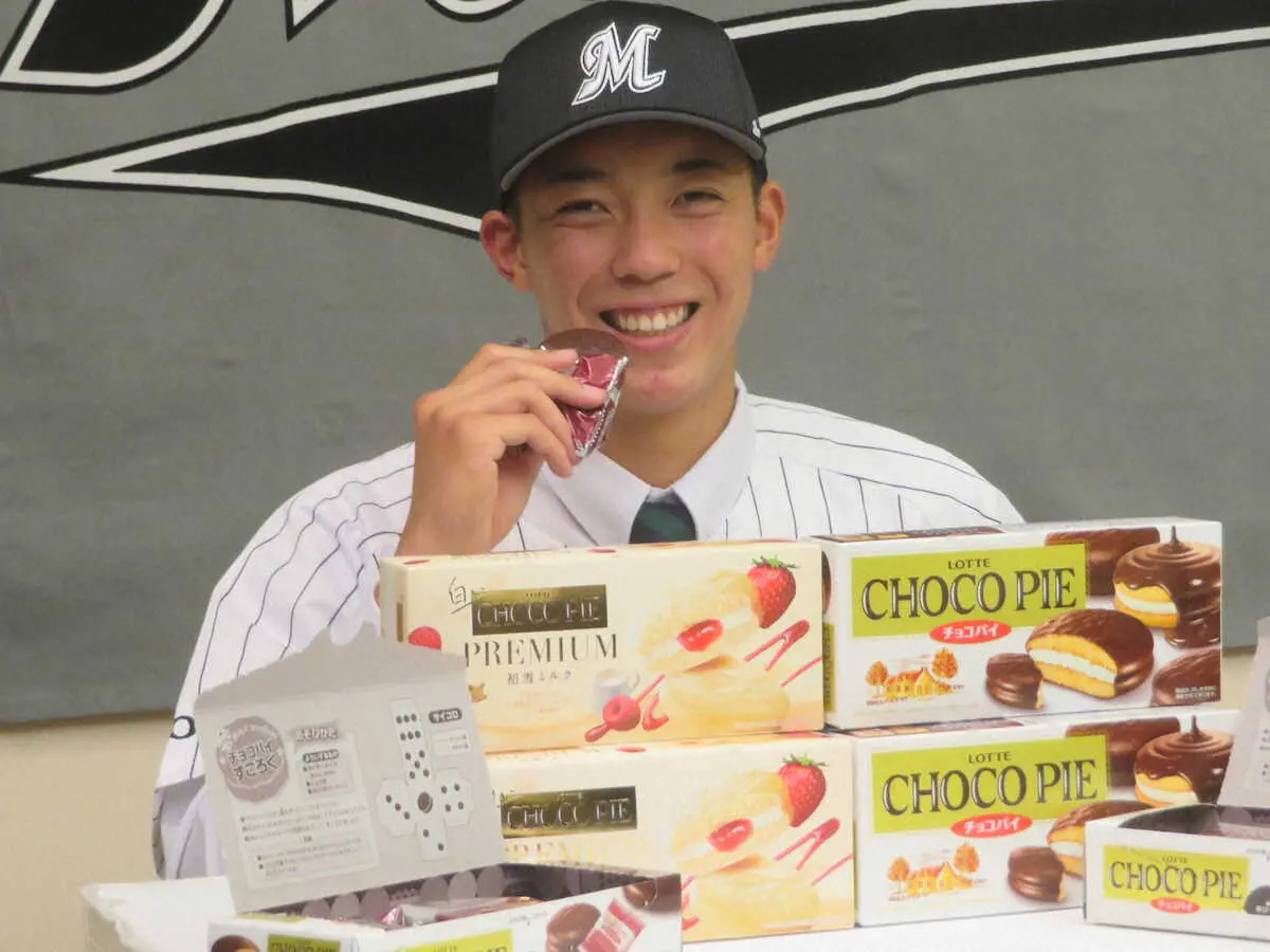 【画像・写真】ロッテ・ドラ5金田「将来は3番ショート」「GG賞を獲って、3割も打って、すべてできるような選手に」