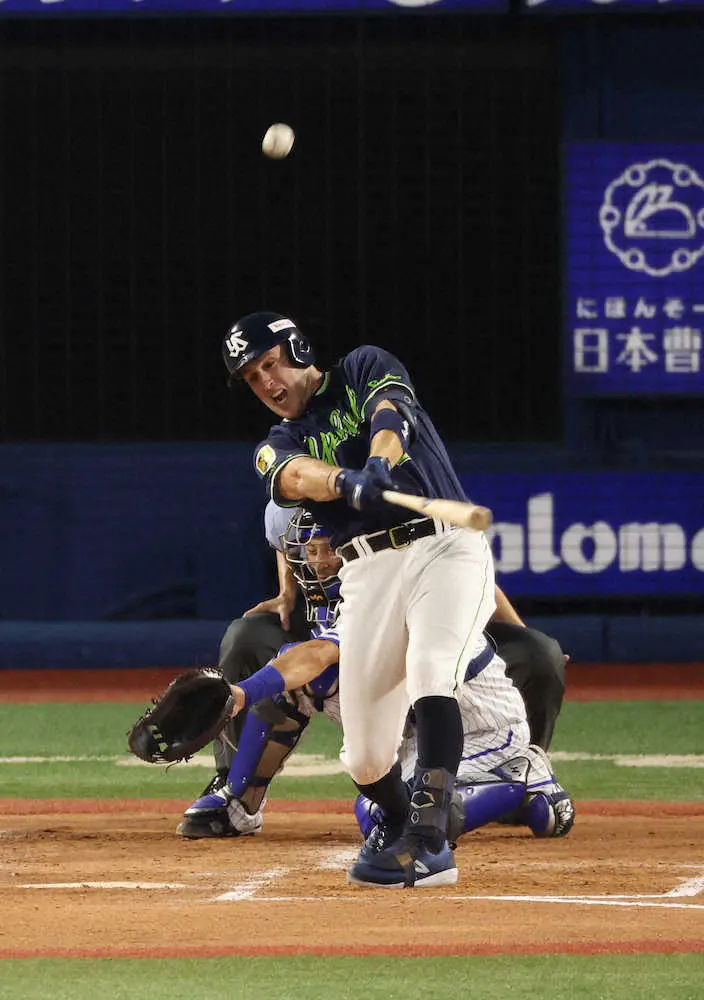 【画像・写真】ヤクルト　キブレハンが自由契約に　8月27日のDeNA戦では1試合3本塁打