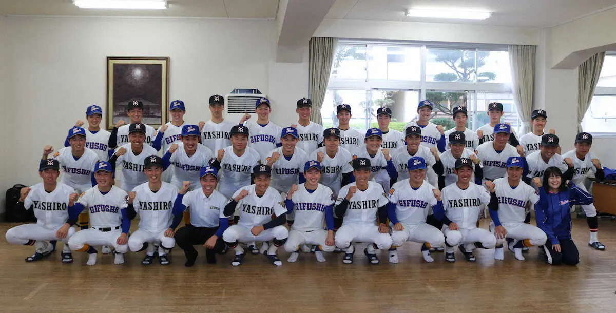 【画像・写真】社と県岐阜商の“再戦”は雨天中止も交流会を実施　県岐阜商・伊藤颯希前主将「機会いただけて感謝」