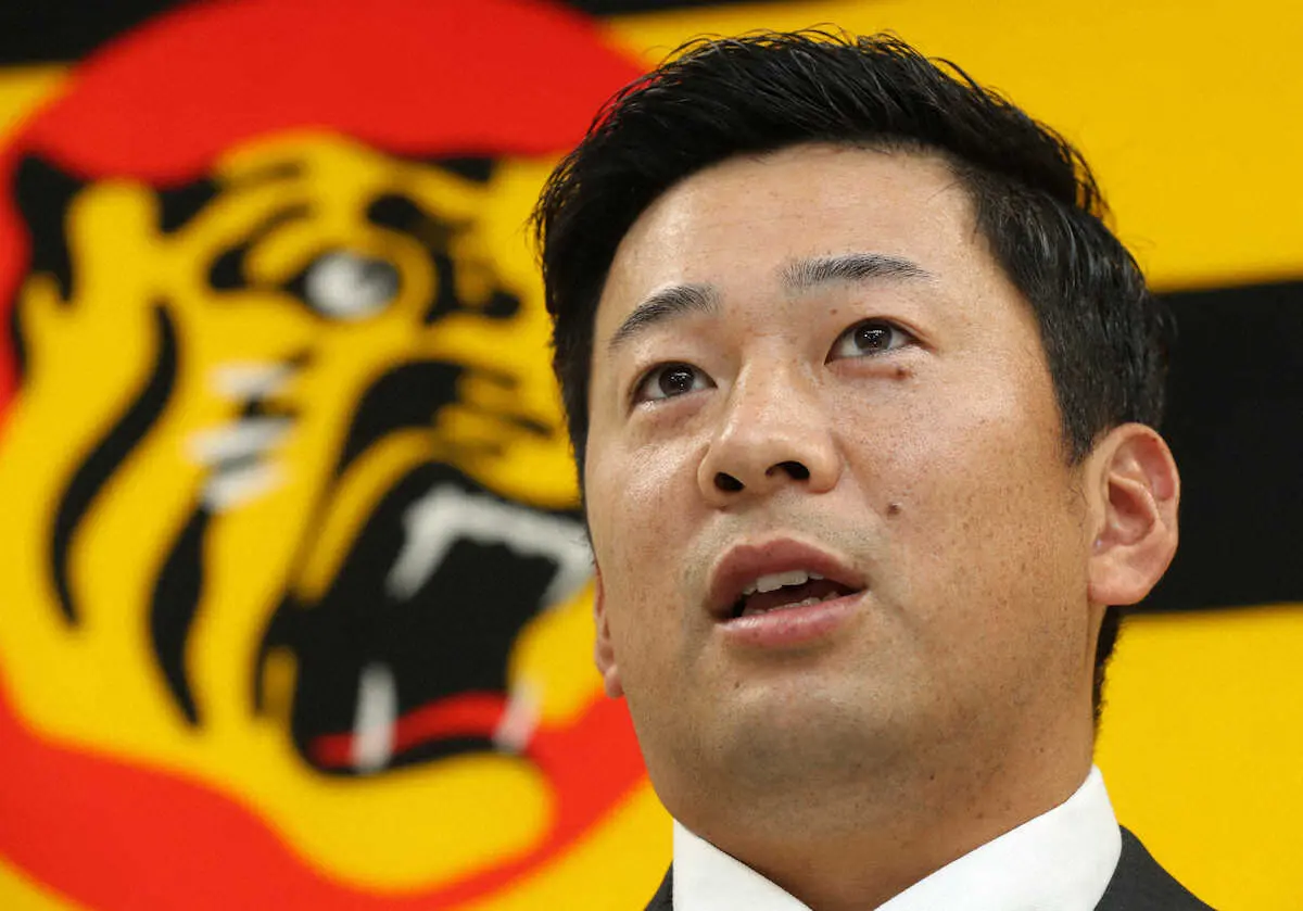 【画像・写真】年俸大幅アップの阪神・渡辺　妻の流産経験、第2子誕生予定明かし「今度こそ安心して産んでもらえるよう」