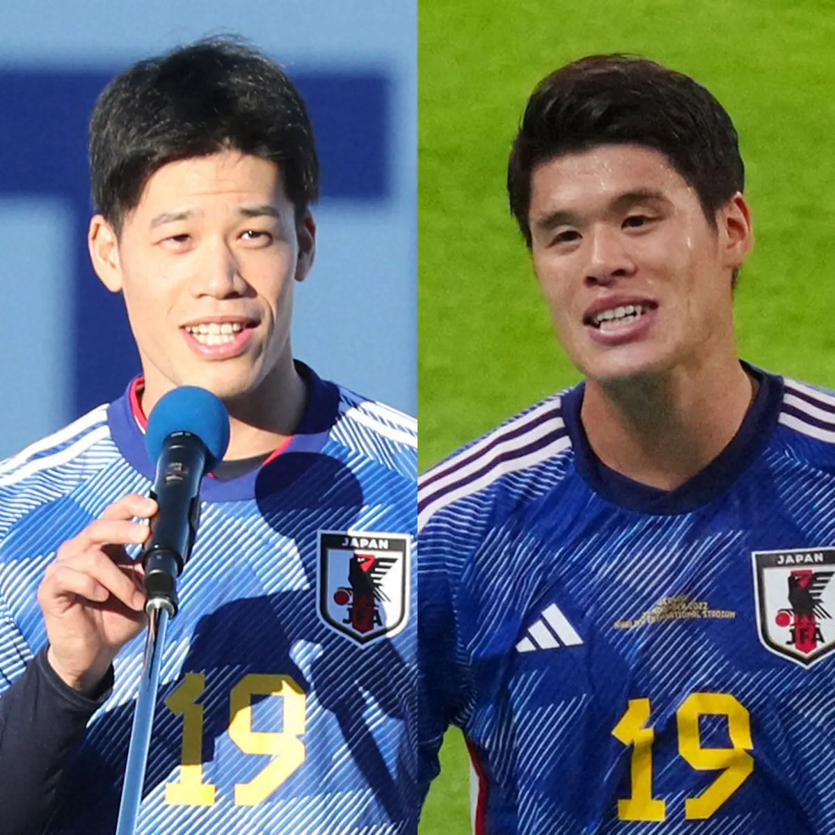 【画像・写真】ヤクルト・塩見　激似サッカー日本代表になりきりあいさつ「はじめまして。新入団の酒井宏樹です」