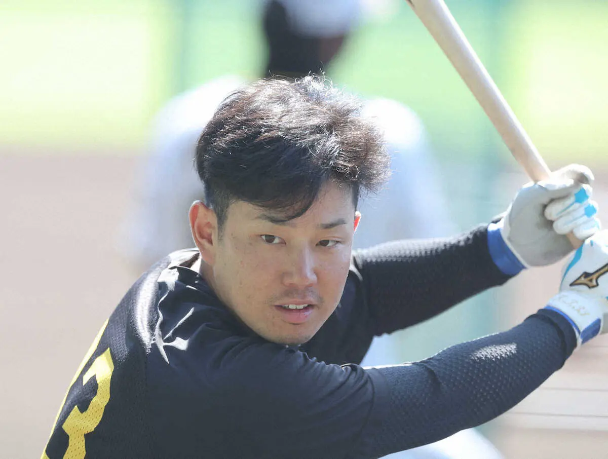 【画像・写真】阪神・糸原、逆境もチャンスは必ず来る　中野や佐藤輝に勝るもの「執念と経験」