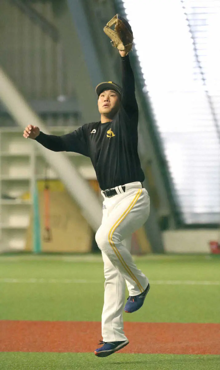 【画像・写真】ソフトB・井上朋也、ヘルニア手術終え腰の不安解消　「2年分働けるように」若き大砲候補が決意