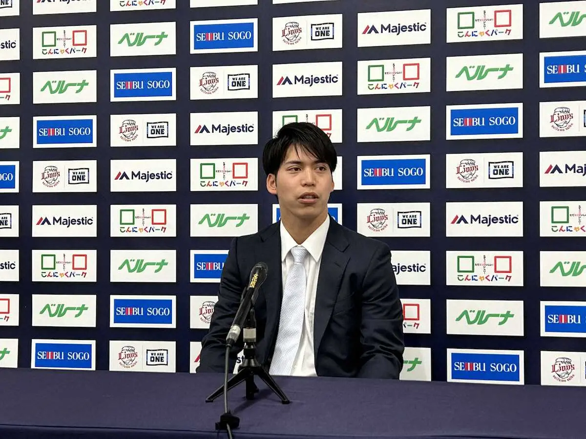 【画像・写真】西武17年ドラ1腕・斉藤大　育成再契約「まずは支配下に戻ることが大前提」21年左肘手術から復活期す