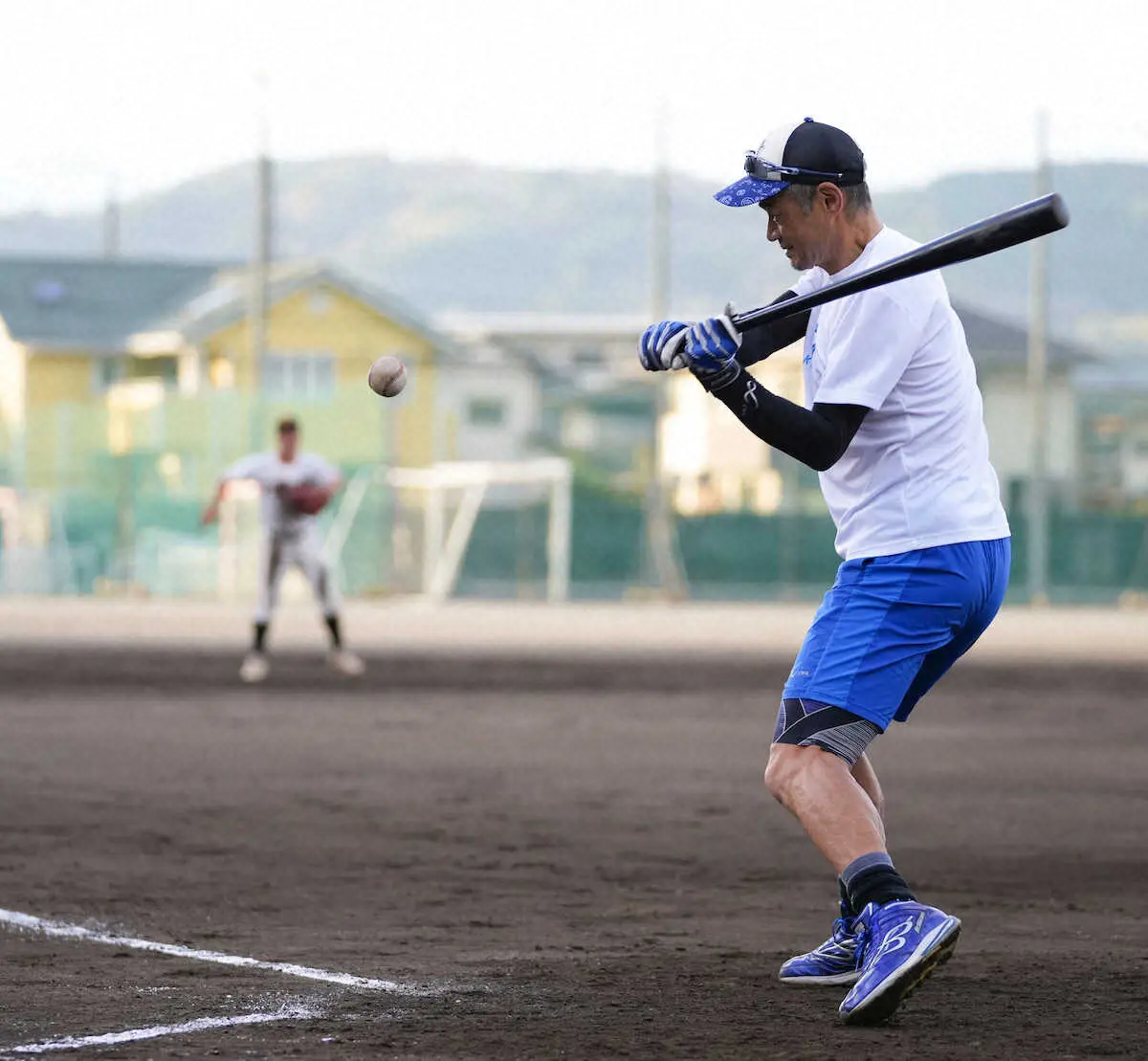 【画像・写真】イチローさん　富士山バックに最高峰の指導！静岡県立富士高にサプライズ登場に「え？ガチ？」