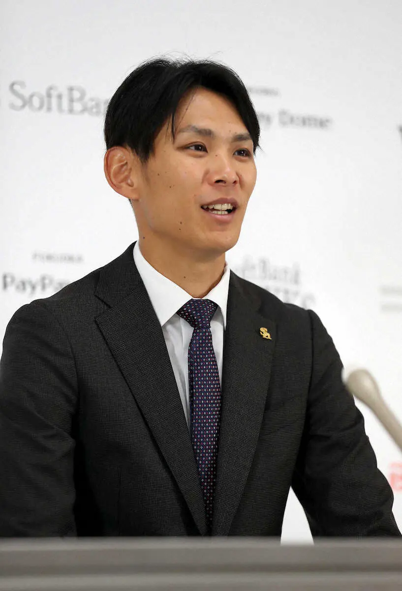 【画像・写真】ソフトB・泉「成長しないといけない」誹謗中傷の恐怖…救ってくれた仲間とファンへ恩返し誓う