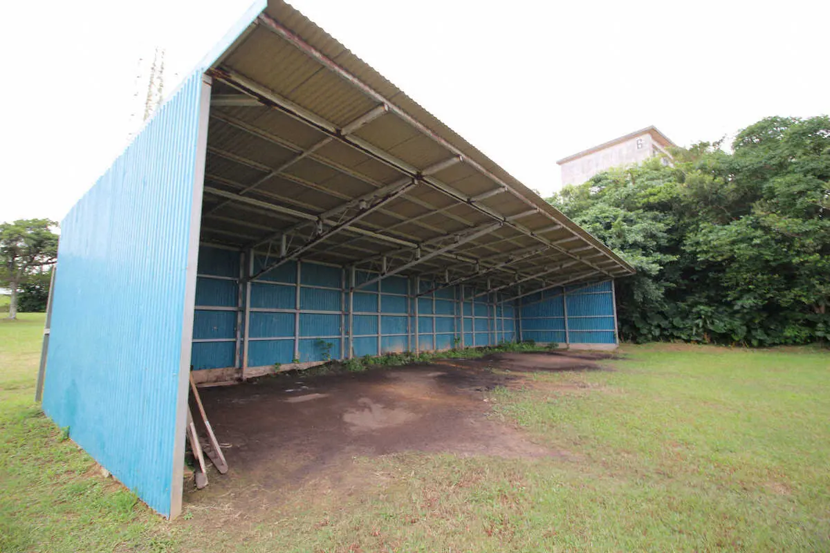 【画像・写真】阪神2軍キャンプ地・具志川野球場が「虎の穴」化　ブルペン新設＆内野黒土部分拡大で甲子園仕様に