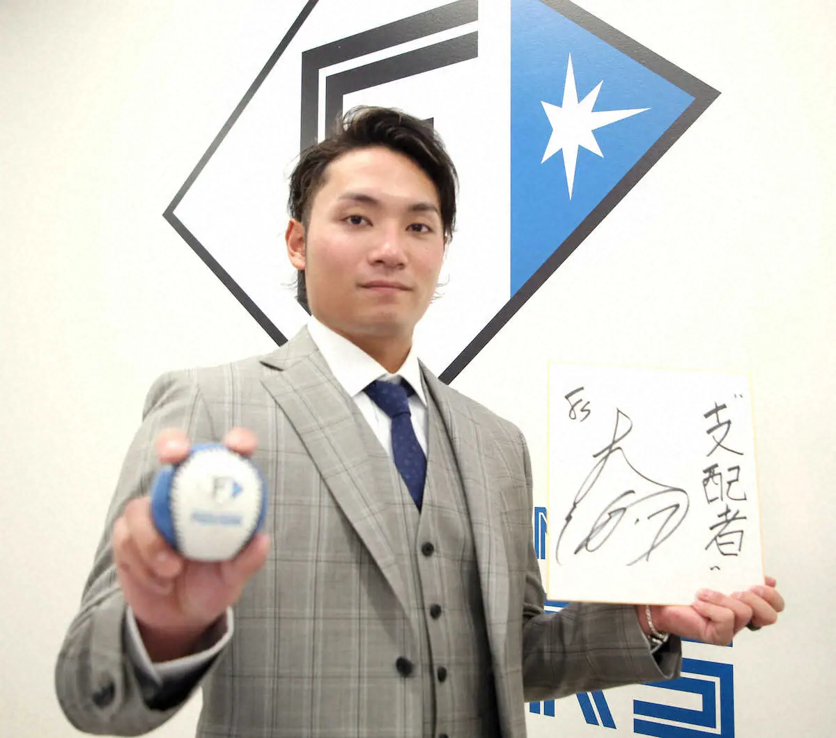 【画像・写真】日本ハム・伊藤　球団3位タイ3年目で年俸8500万円到達　来年のWBCでダルとの共闘熱望