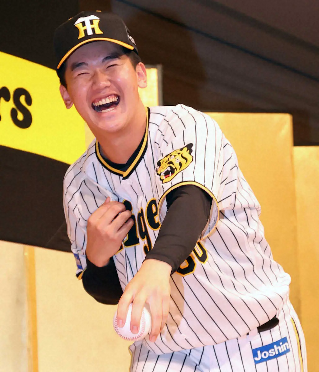 【画像・写真】阪神ドラ2・門別　TG高卒ルーキー対決熱望　ライバル浅野から三振奪う「自分が勝てるように頑張りたい」