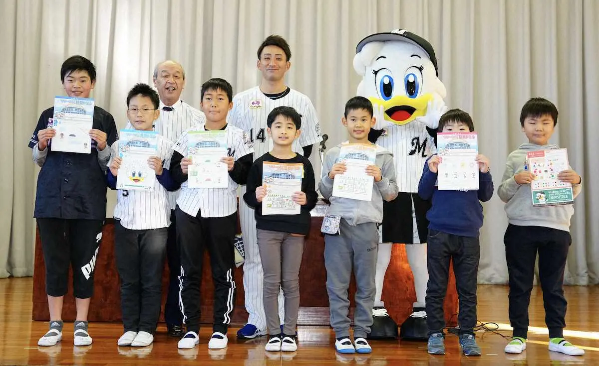 【画像・写真】ロッテ小島、成績はオール5！？「算数は抜群にできた！」勉強も野球も水泳も全力だった少年時代を振り返る
