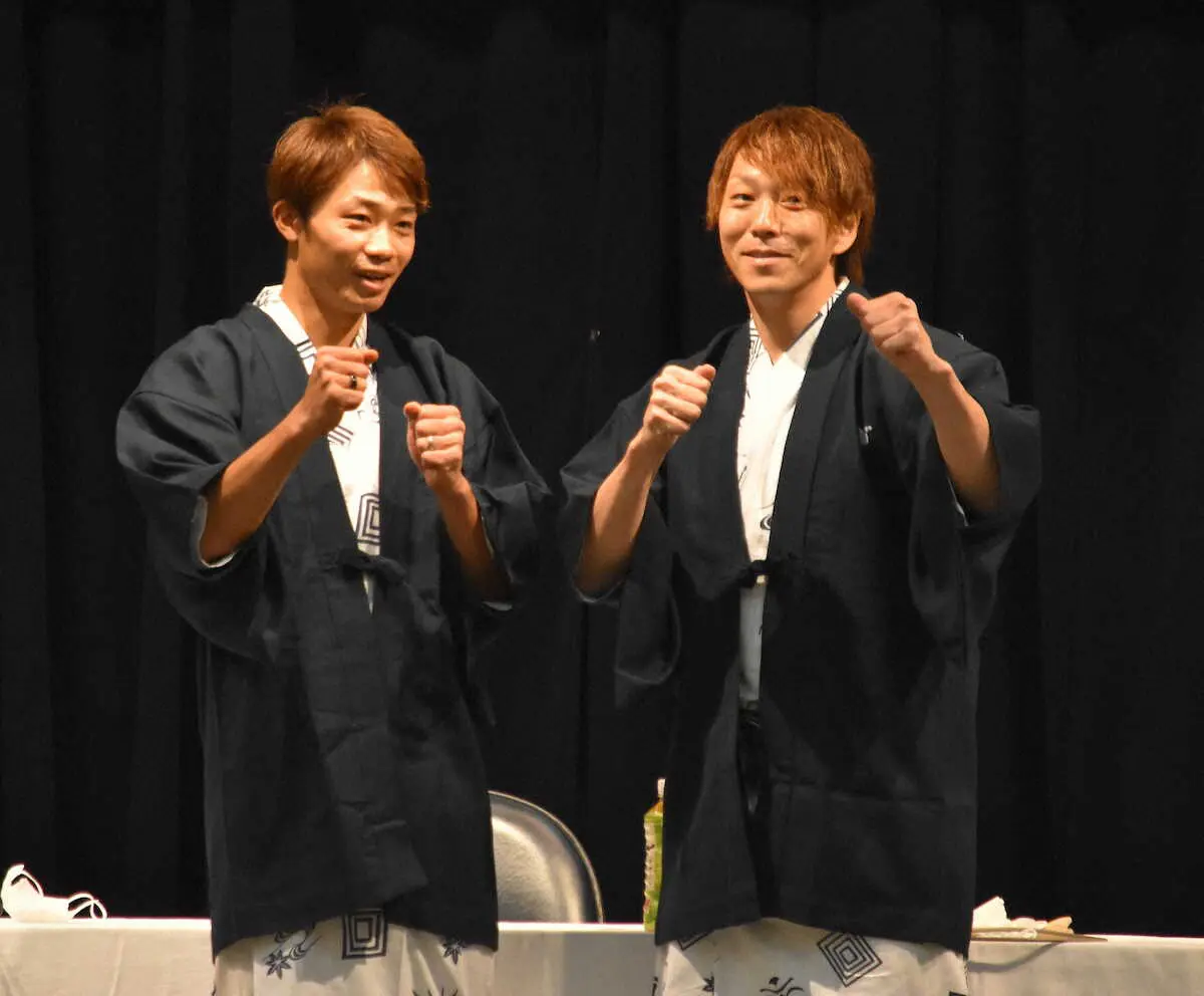 【画像・写真】日本ハム・中島　松本剛新会長をアシスト「何かあったら聞いてくれ」