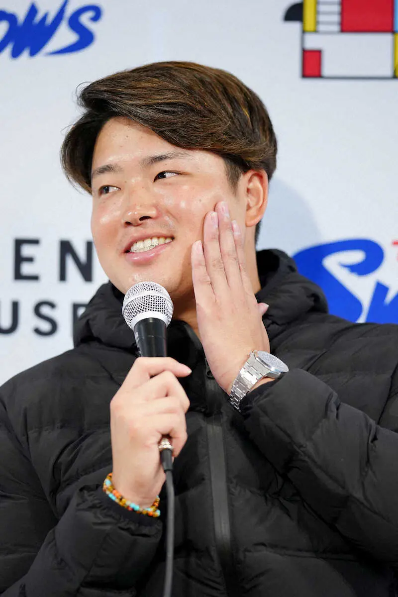 【画像・写真】ヤクルト・村上　3億円の家は「でかい家」が理想「ワンチャン100匹ぐらい飼って…」