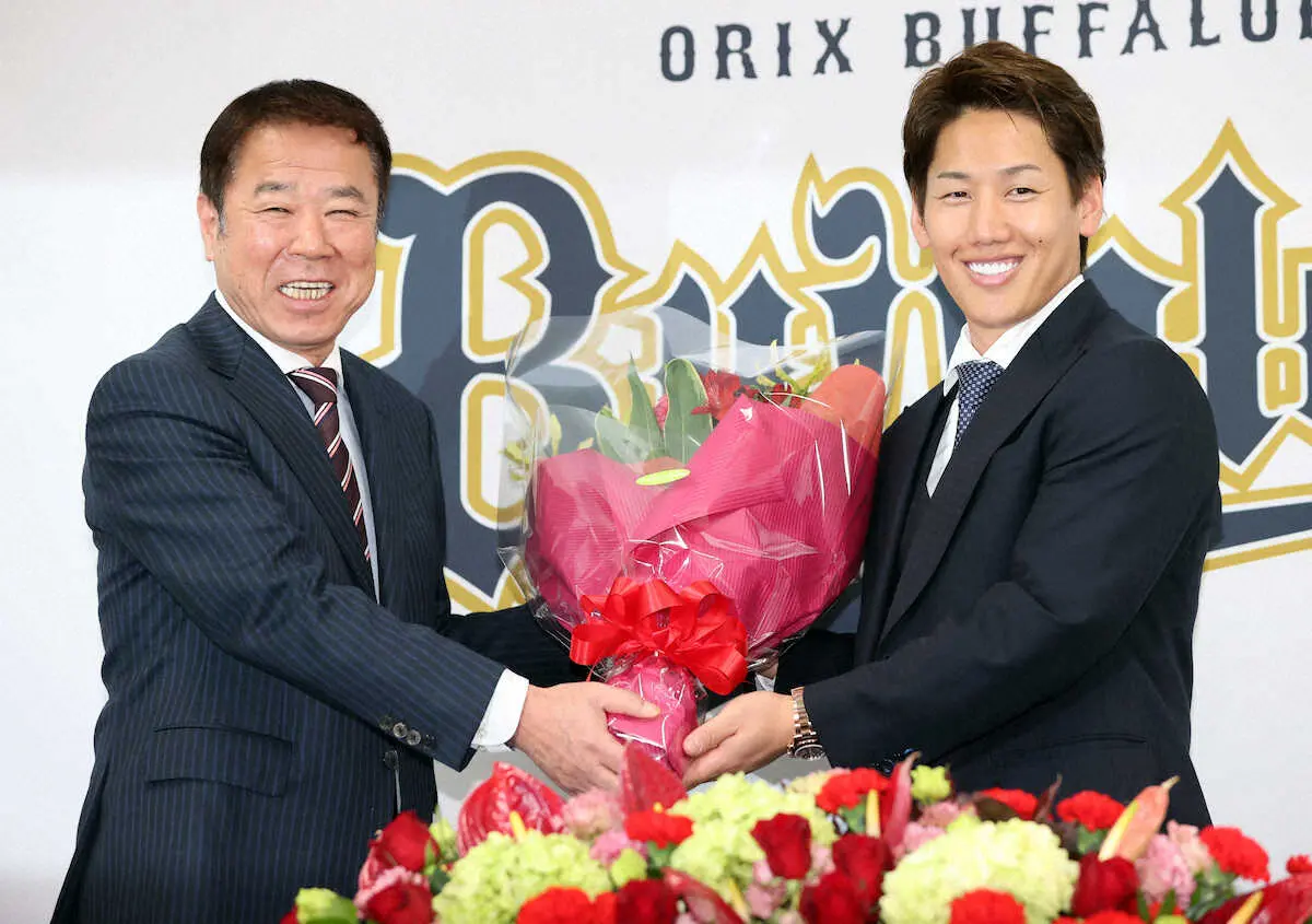 【画像・写真】正尚“生涯メジャー宣言”　オリ惜別会見で球団に感謝「プレーで恩返ししたい」
