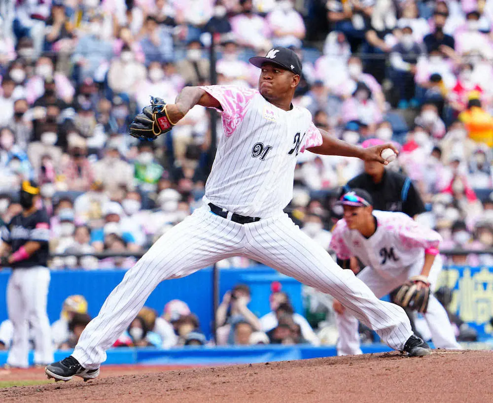 【画像・写真】今季ロッテの左腕ロメロが韓国プロ野球SSGと契約　1年1億3300万円　今季はロッテで8勝