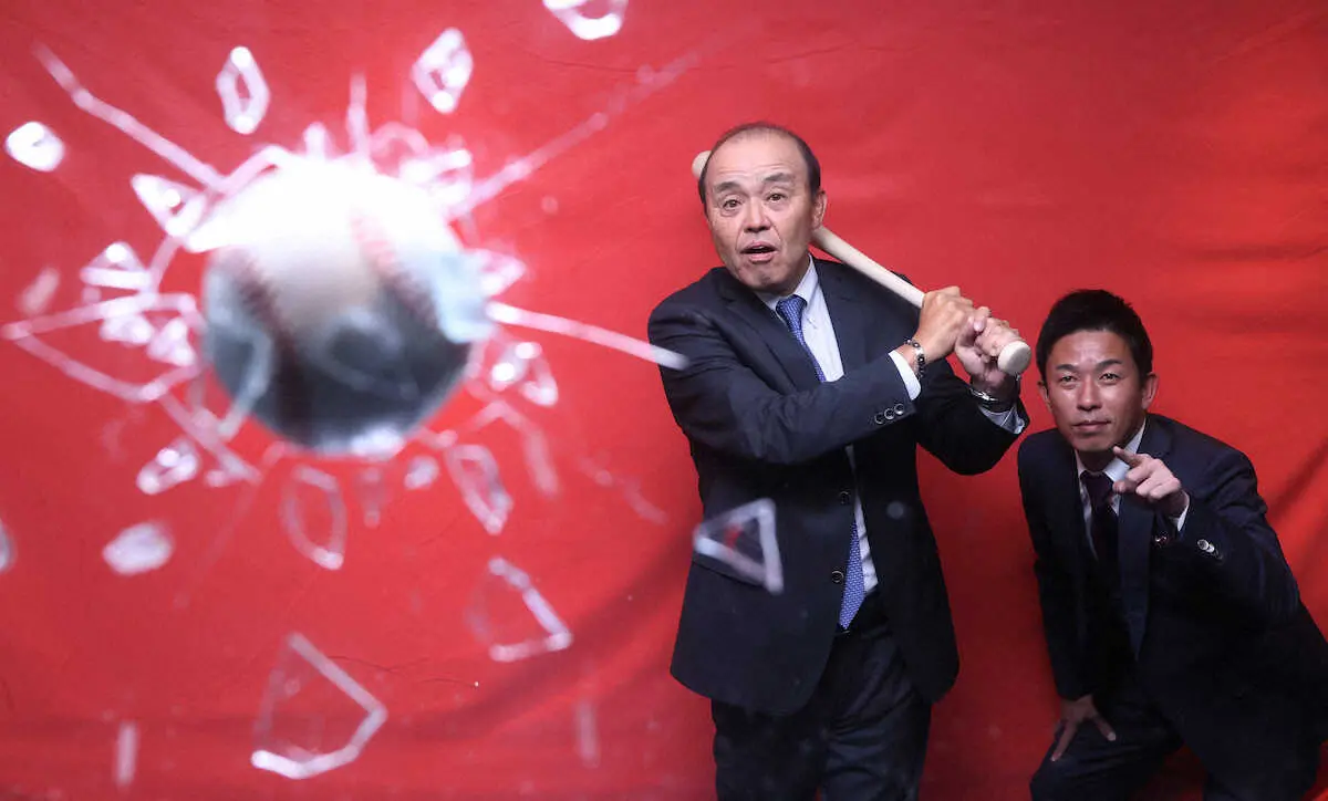 【画像・写真】阪神・岡田監督　「大山は心配ない」「佐藤輝は鍛えなあかん」「二塁の中野はいい」赤星氏と新春対談（2）