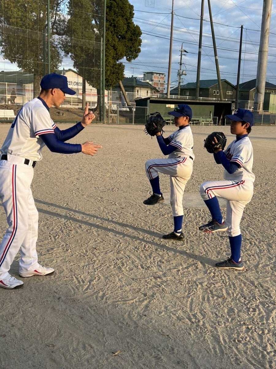 【画像・写真】倉敷ポニーリバティーズ・森下監督の指導法　正しい「歩」「軸」「立」3つの基本で動作をスムーズに