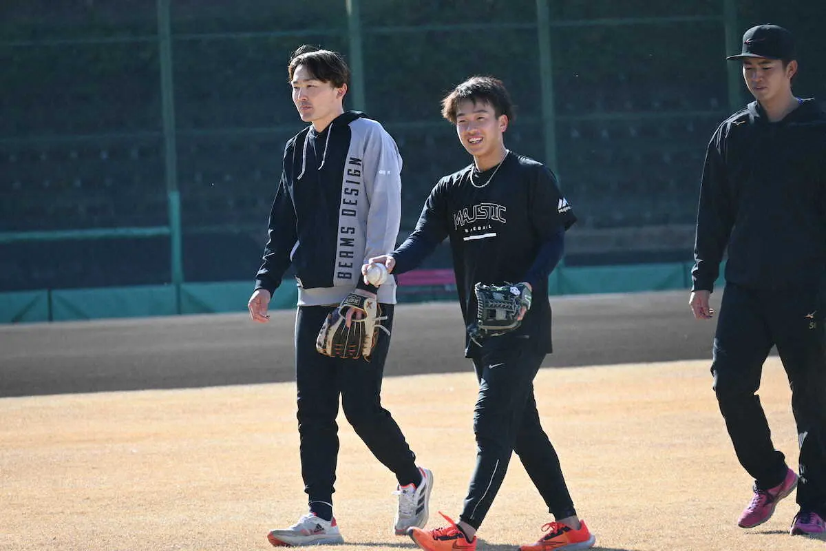 【画像・写真】西武2年目・滝沢夏央「源田塾」で成長誓う「見て、吸収して全てレベルアップしたい」