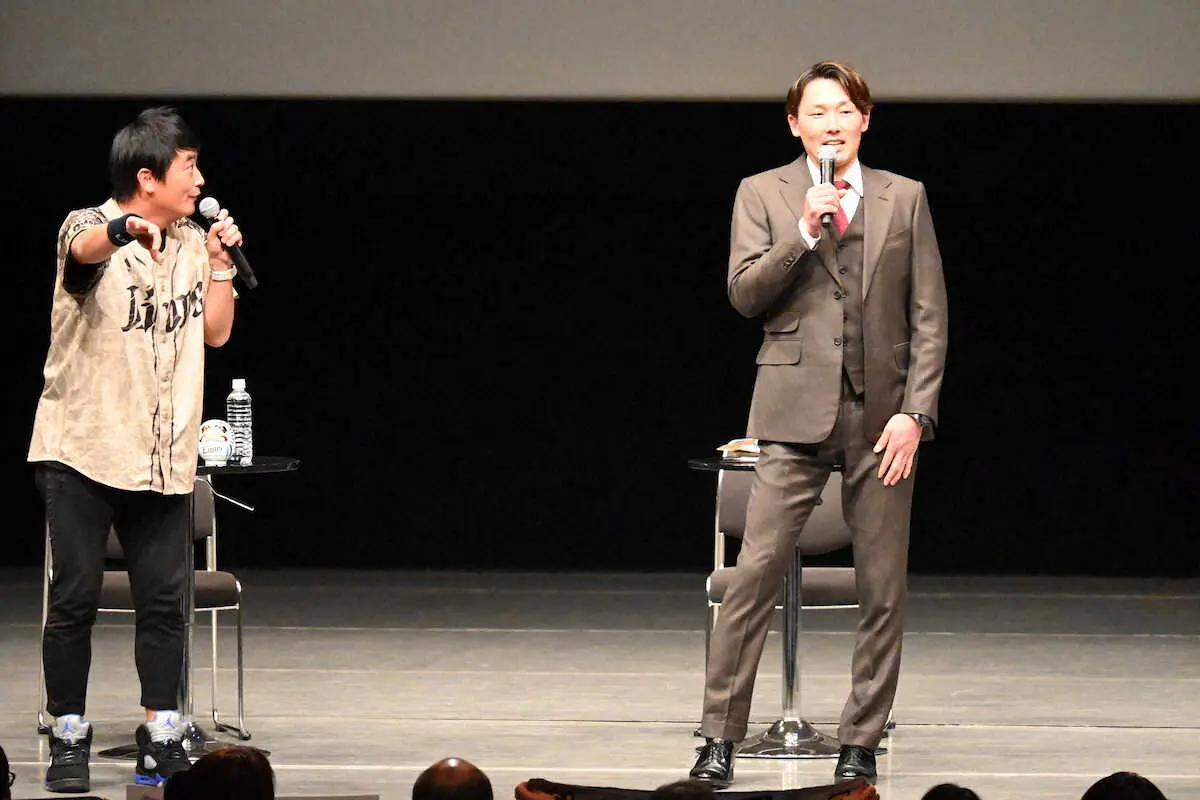 【画像・写真】西武・源田トークライブ参加出演「ショート以外は無理」遊撃一筋の野球人生振り返る