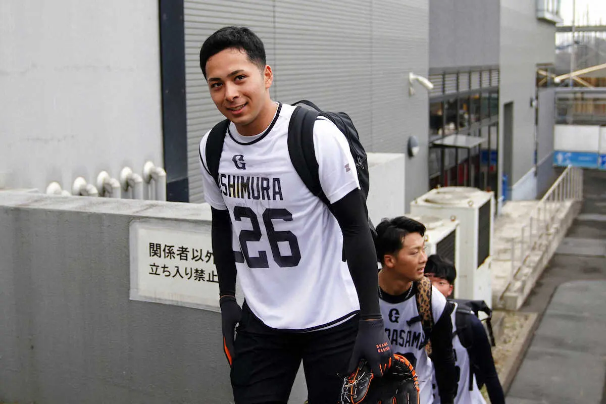 【画像・写真】巨人育成3位吉村　1500メートル走新人歴代記録更新　「よく走っていたので、それが生かされた」