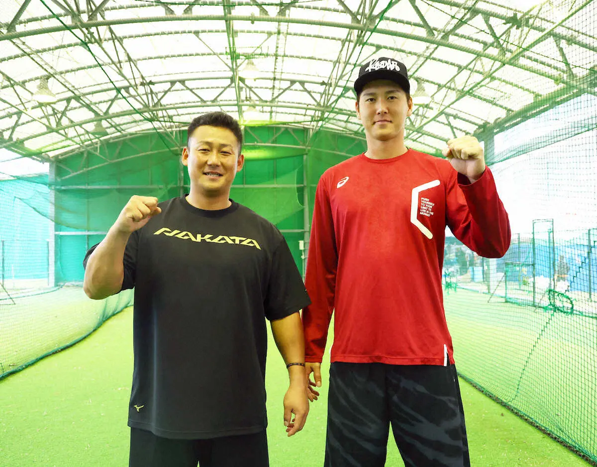 【画像・写真】巨人・秋広　USJでまさか…食トレもアクシデントも規格外　自主トレでは1日12合で増量中