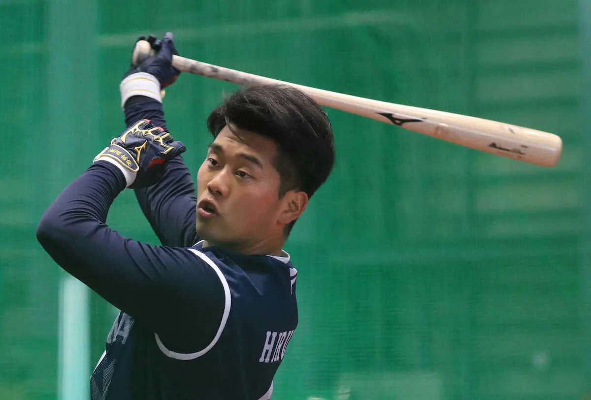 【画像・写真】西武ドラ1・蛭間　ファンに快音届けたプロ入り後初マシン打撃